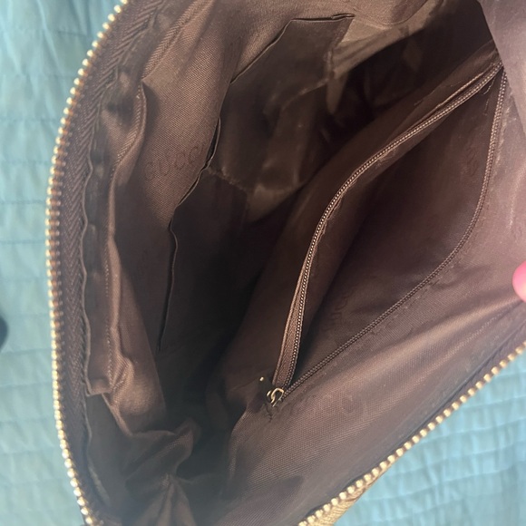 Beige and Brown Crossbody Bag - Picture 8 of 9